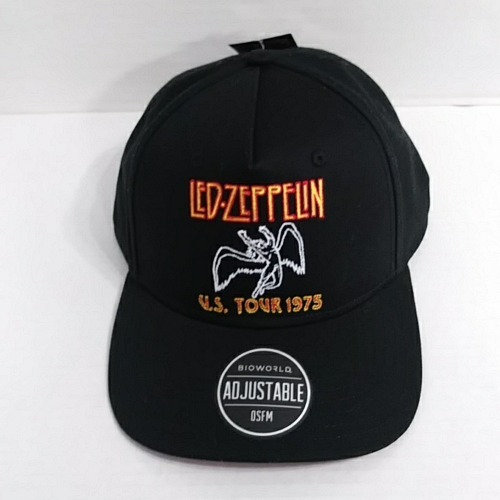 LED ZEPPELIN U.S. TOUR 1975 UNISEX ADJUSTABLE CAP *NWT* - Picture 3 of 10